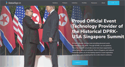 Desktop Screenshot of globalsignin.com